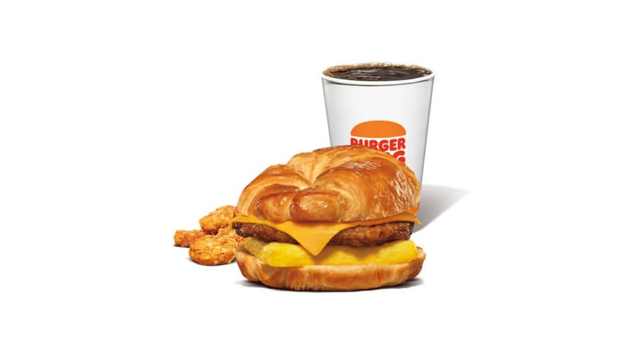 8. Burger King: Egg & Cheese Croissan'wich